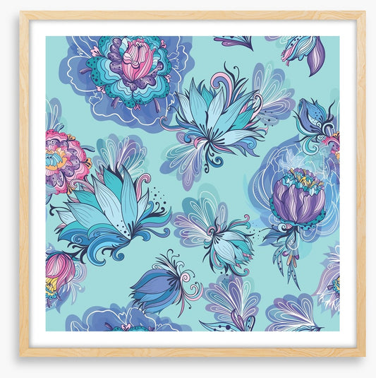 Turquoise bloom