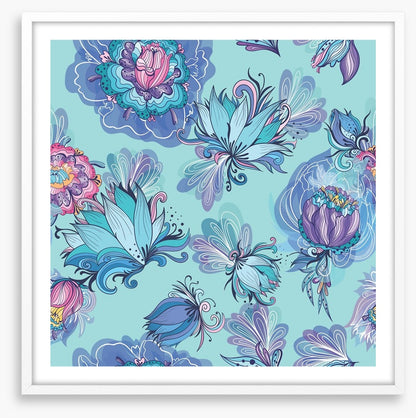 Turquoise bloom