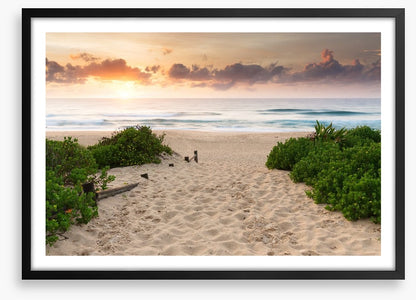 Dawn at the beach