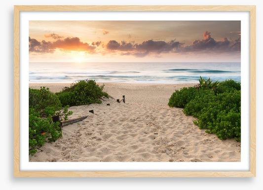 Dawn at the beach