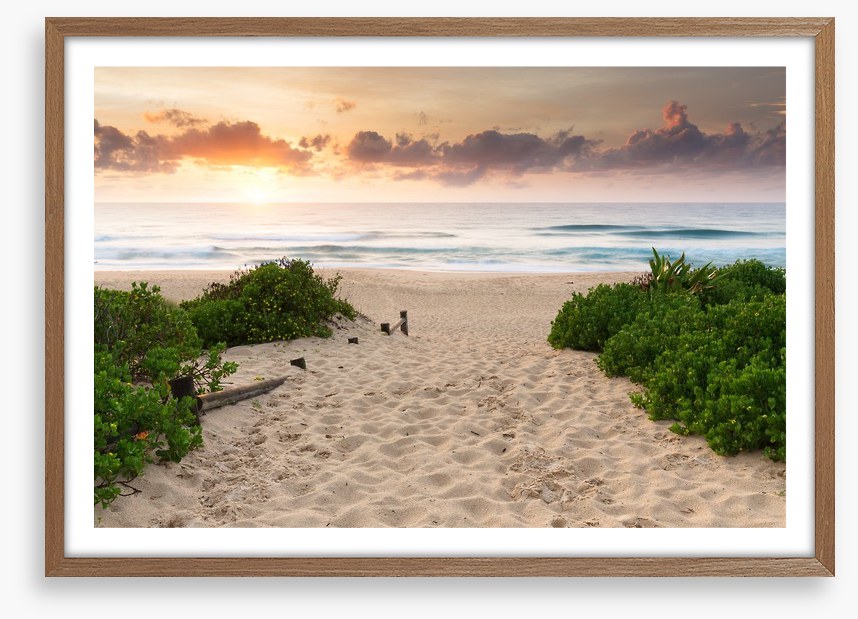 Dawn at the beach