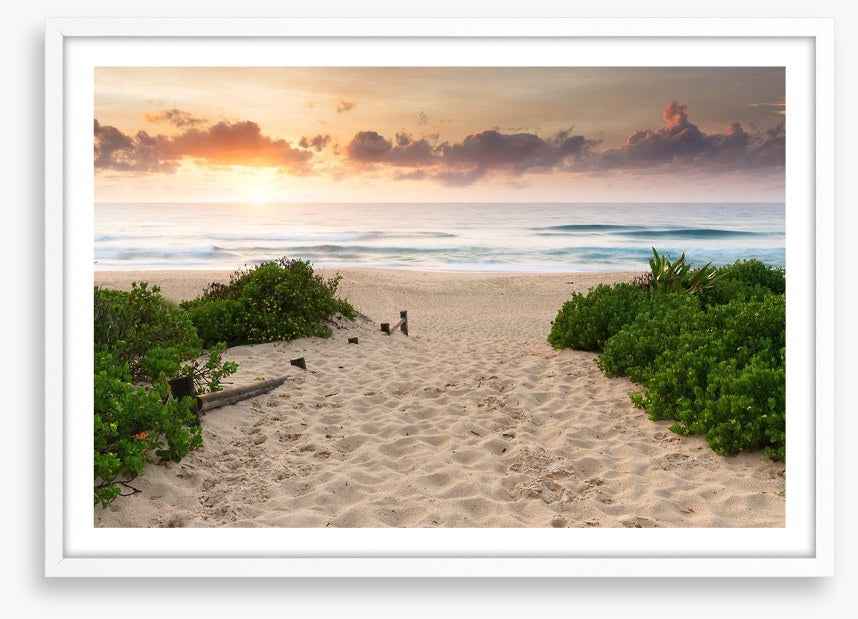 Dawn at the beach