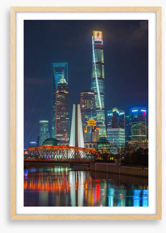 Shanghai Pudong shimmer