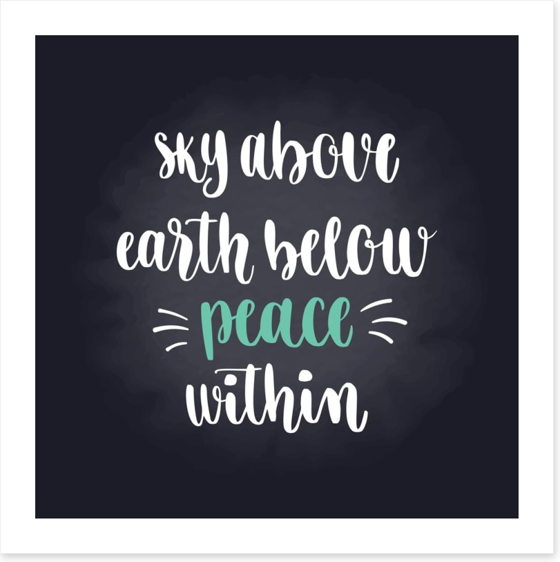 Peace within