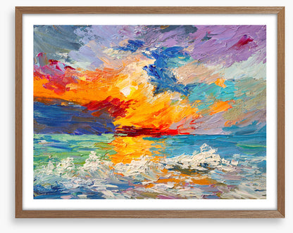Sunset seascape