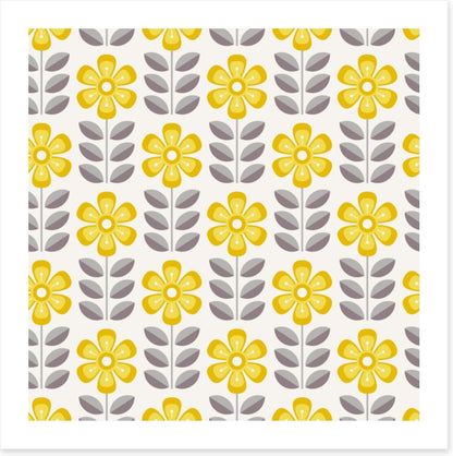 Sunny flower stems