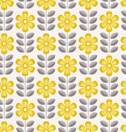 Sunny flower stems