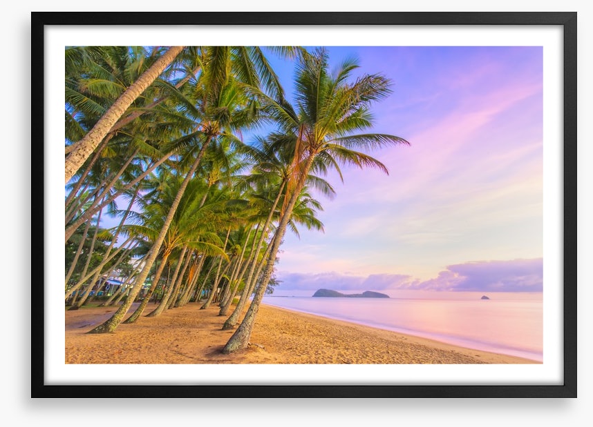 Sunrise at Palm Cove beach