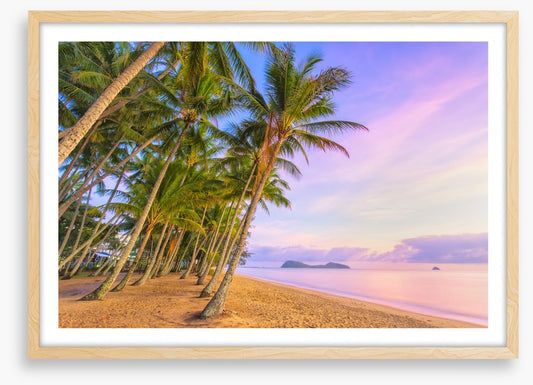 Sunrise at Palm Cove beach