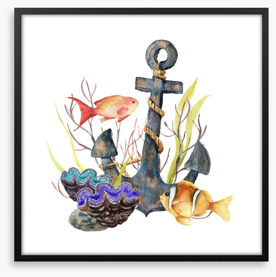 By the anchor