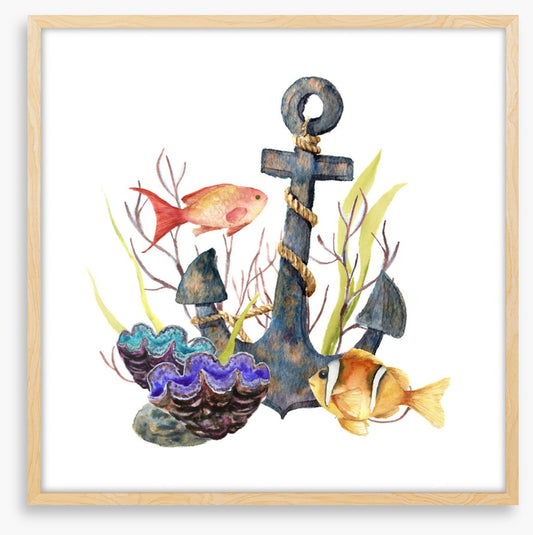 By the anchor