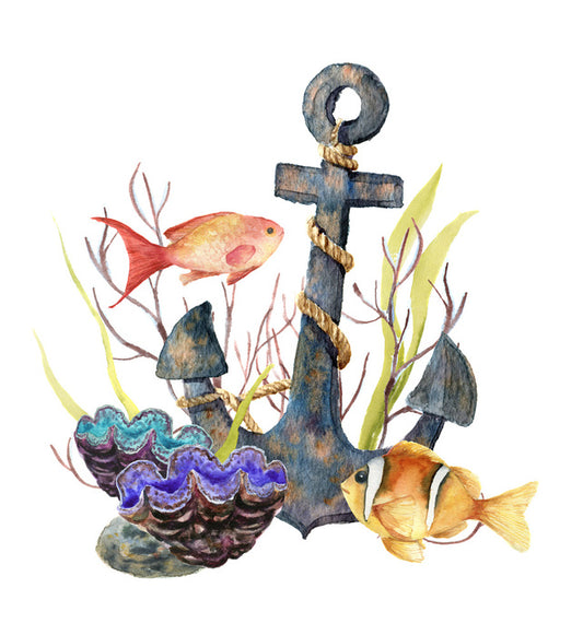 By the anchor