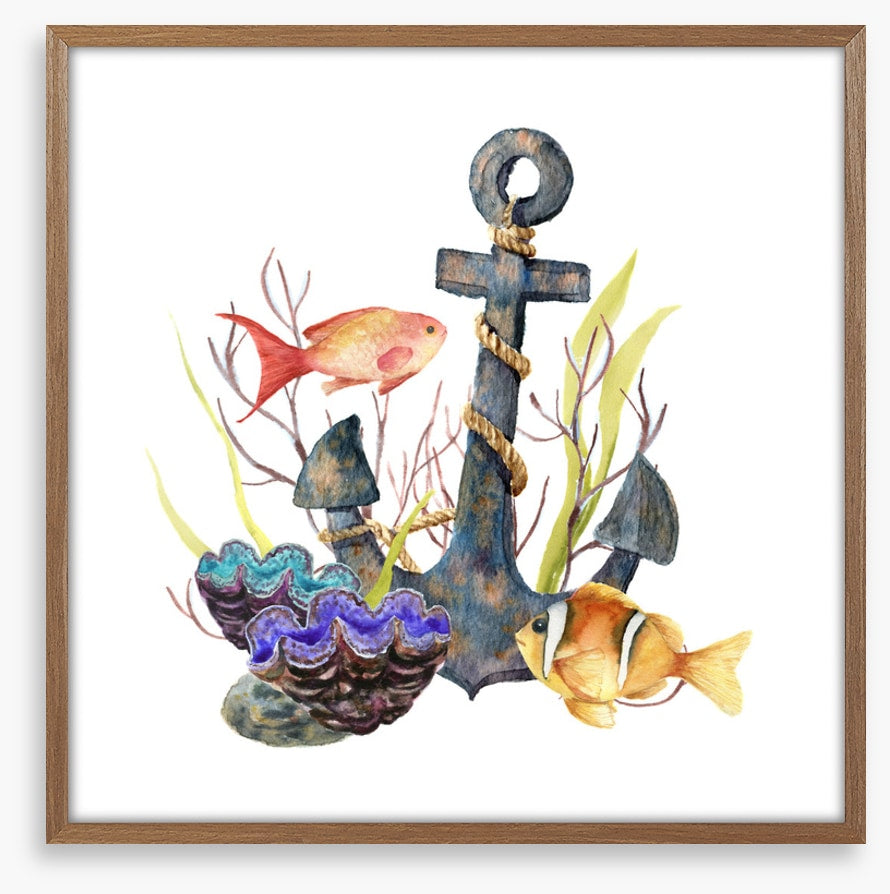 By the anchor
