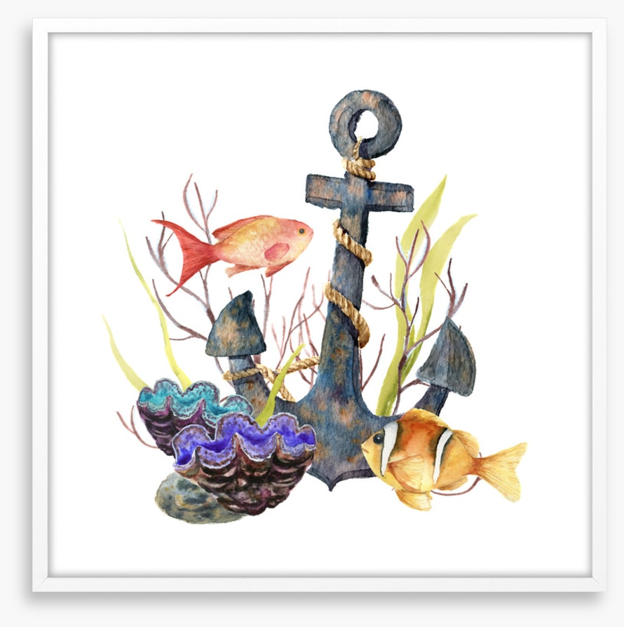 By the anchor
