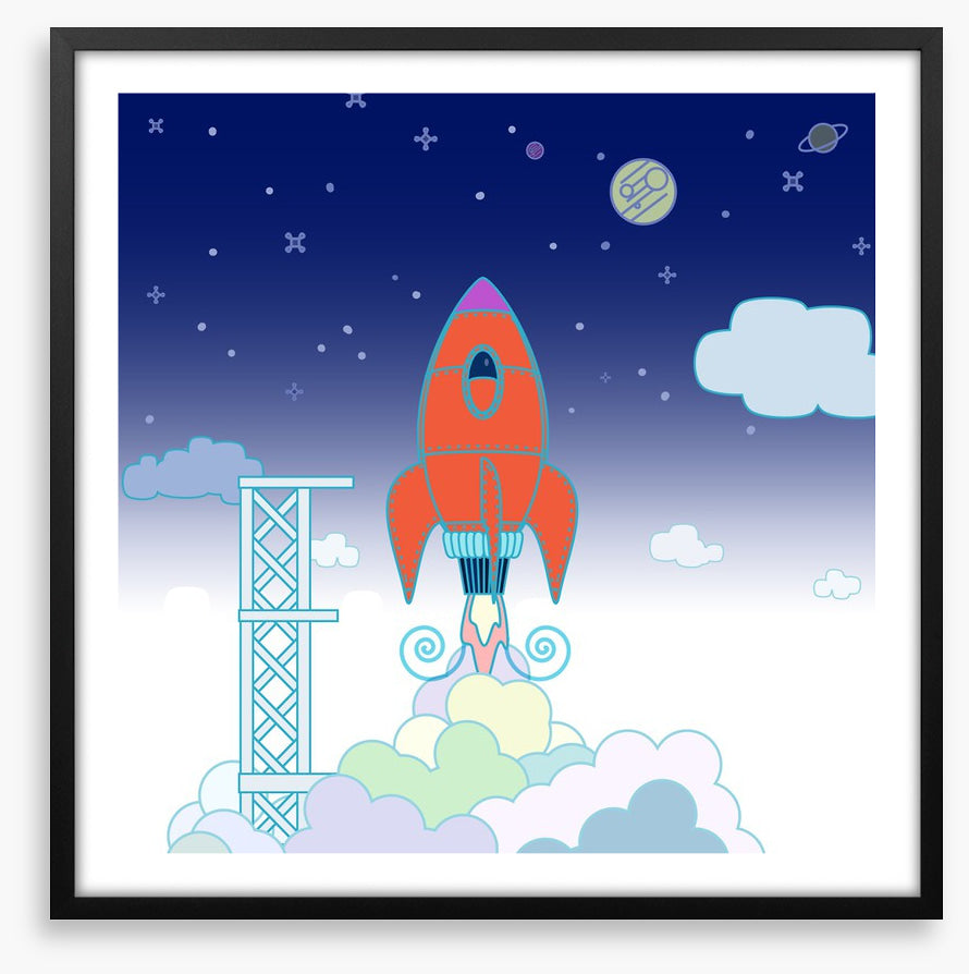 Blasting off