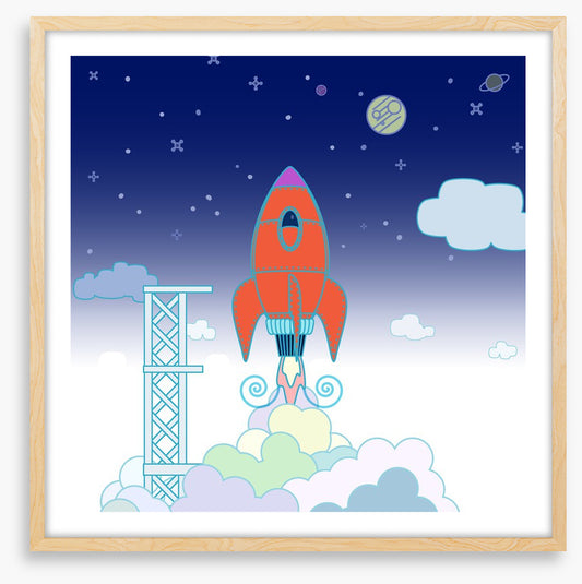Blasting off