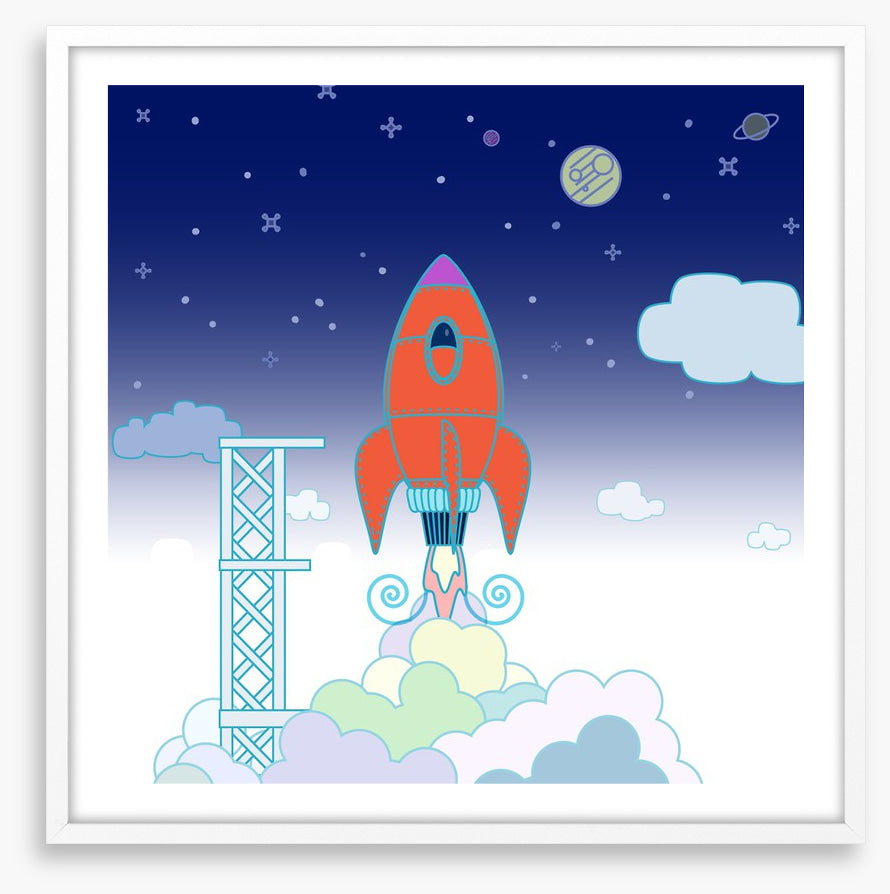 Blasting off