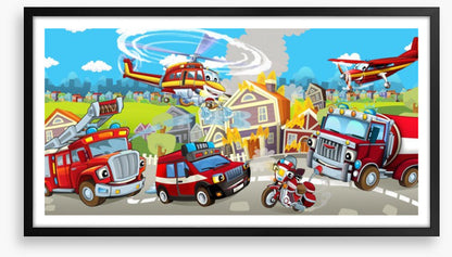 Fire truck frenzy