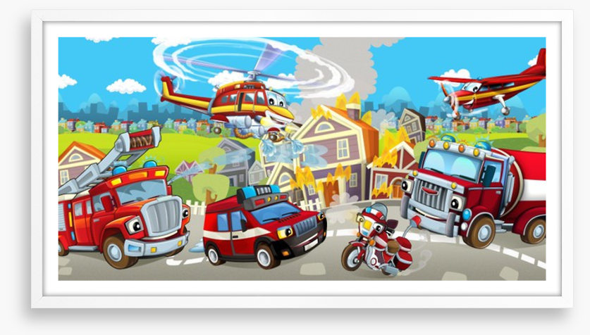 Fire truck frenzy