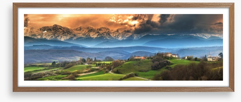 Meadows to mountains