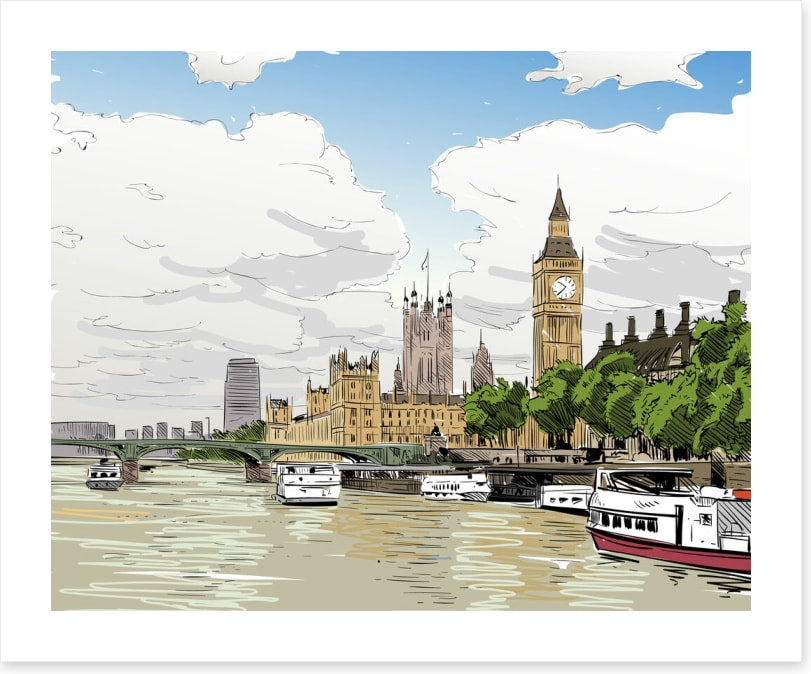 On the River Thames