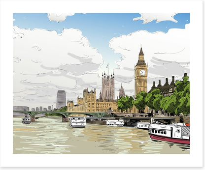 On the River Thames