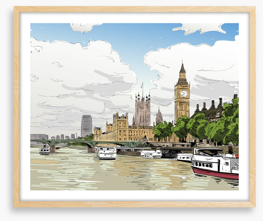 On the River Thames