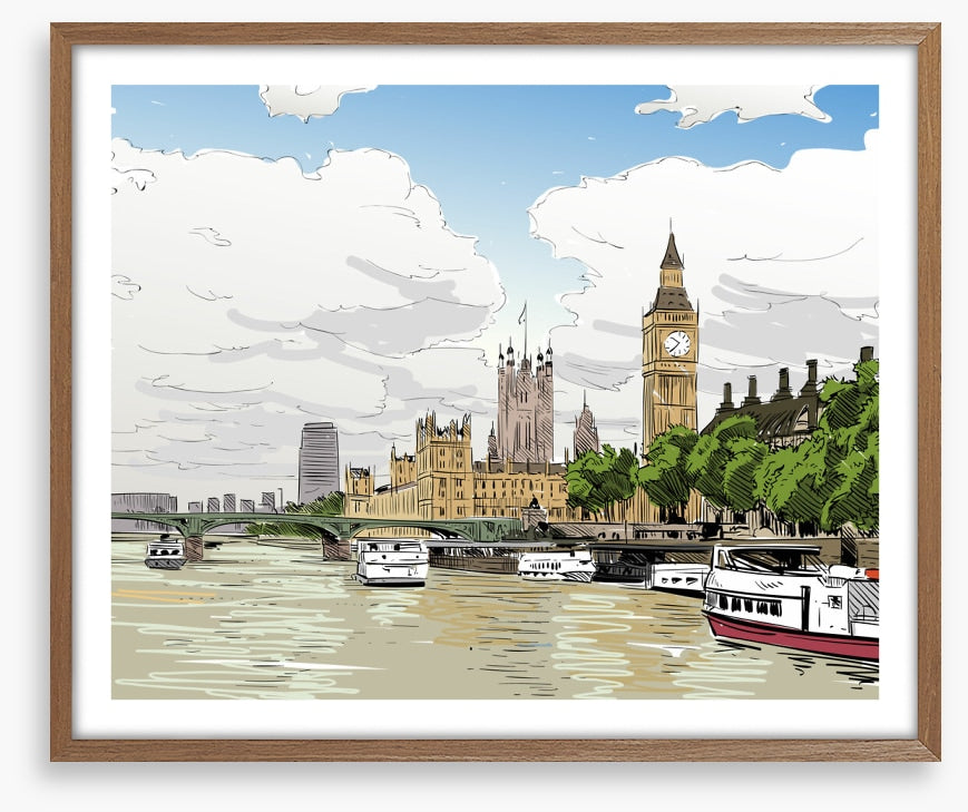 On the River Thames