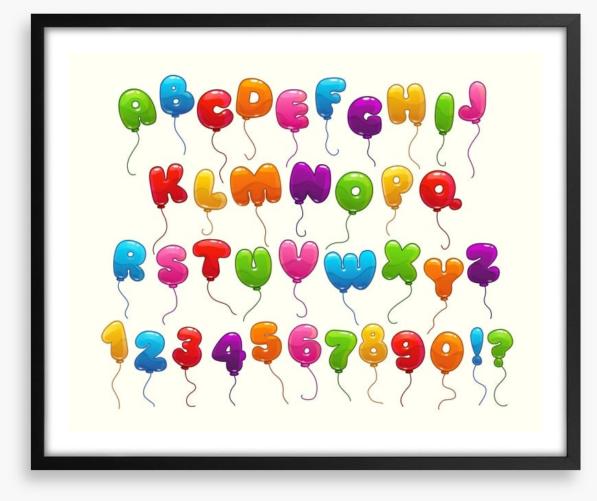 Alphabet and Numbers