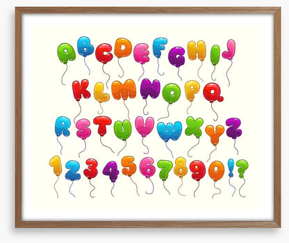 Alphabet and Numbers