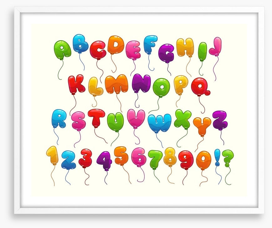Alphabet and Numbers