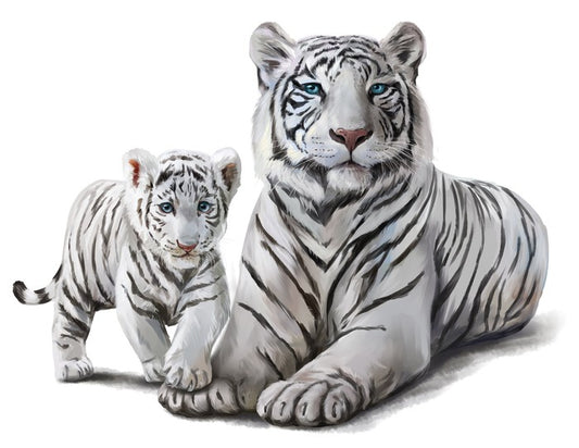 My cub and me
