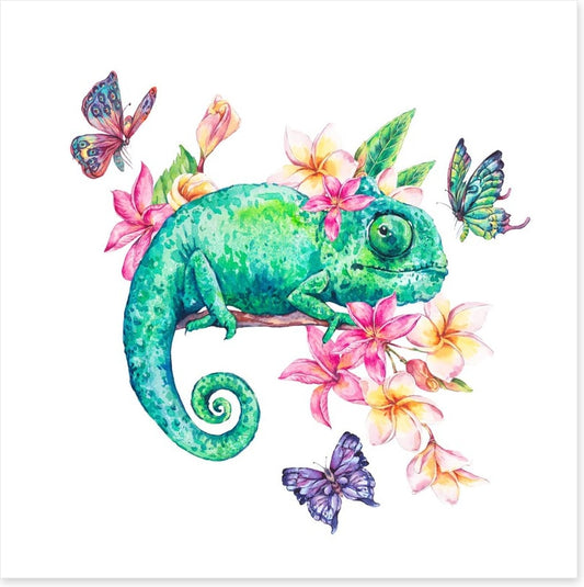 Frangipani chameleon