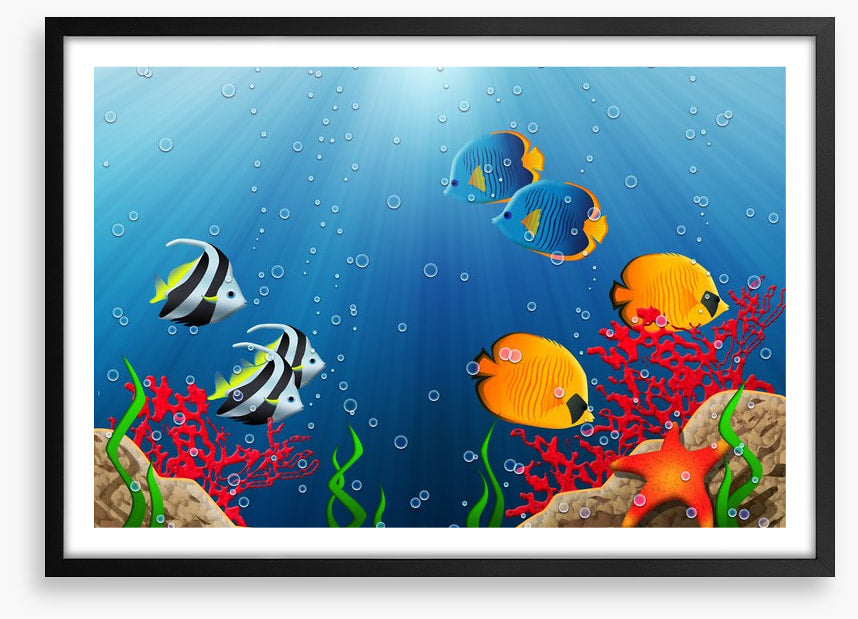 Under the tropical sea