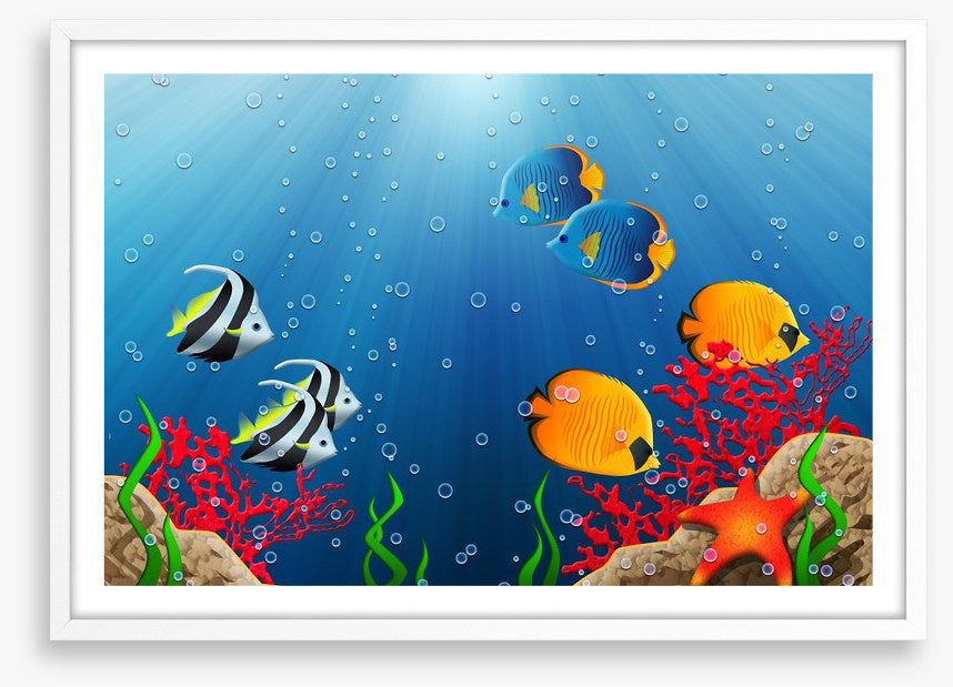 Under the tropical sea