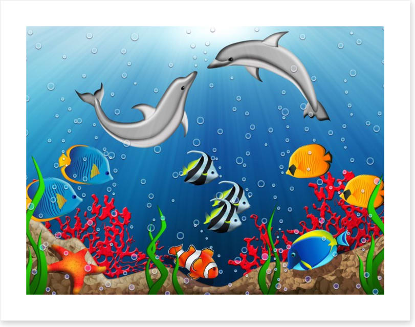 The dance of the dolphins