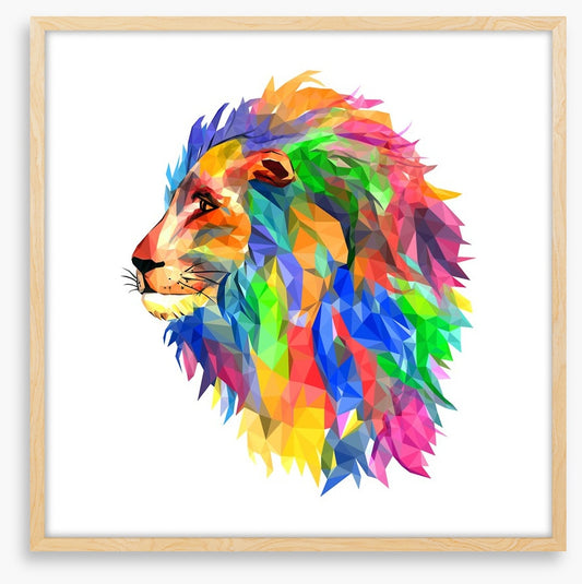 Polygon lion