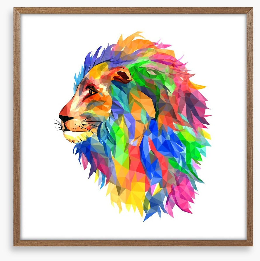 Polygon lion