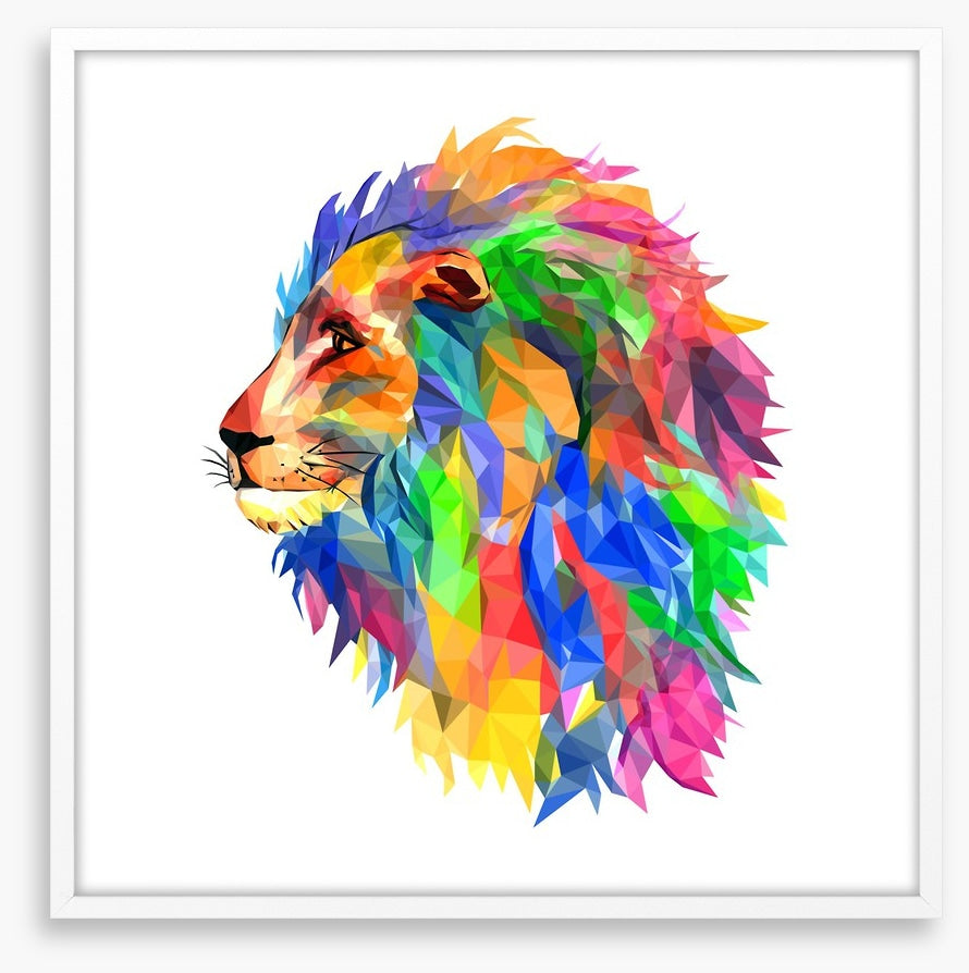 Polygon lion
