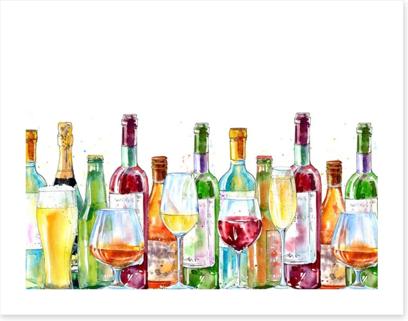 A tipple or three