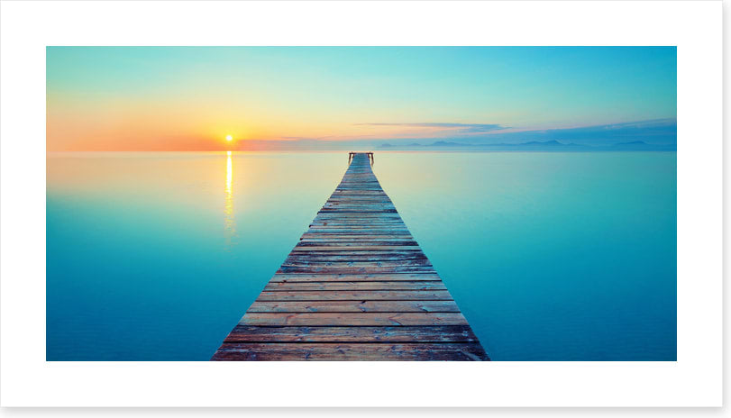 To the setting sun