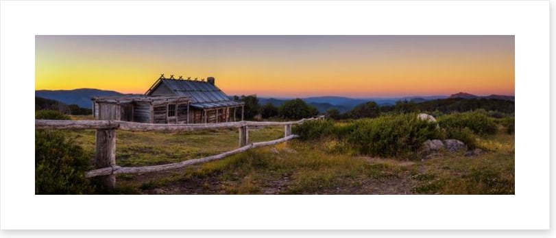 Craig's Hut sunset