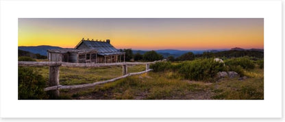 Craig's Hut sunset