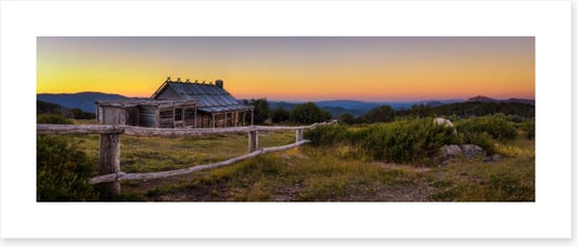 Craig's Hut sunset