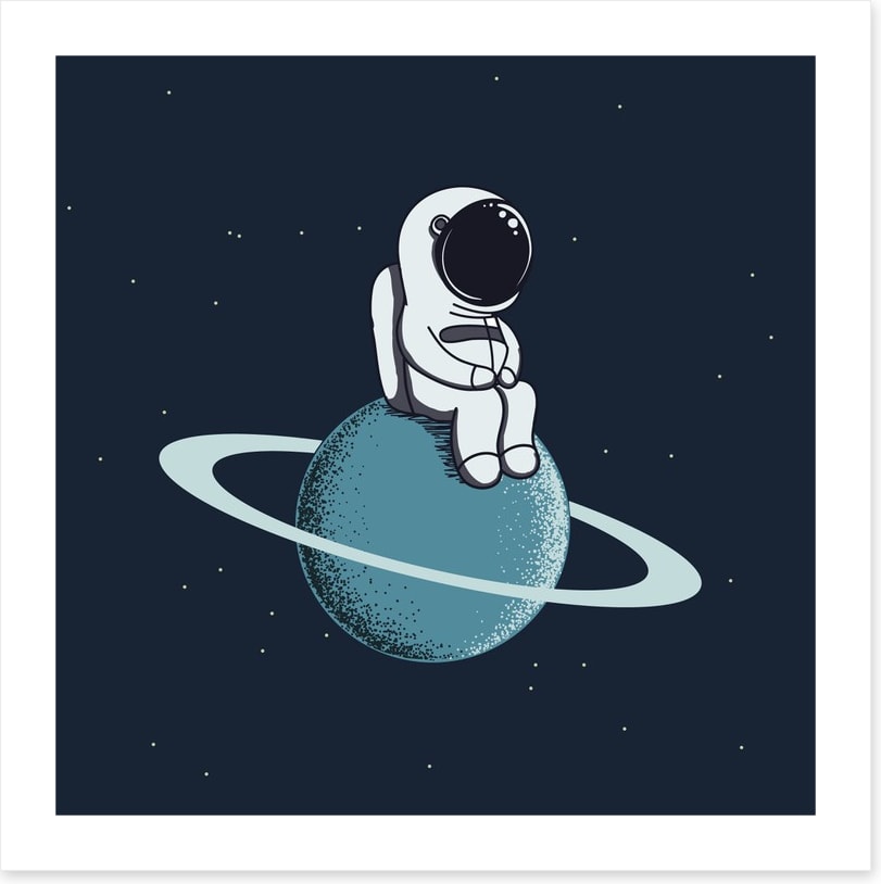 Sitting on Saturn