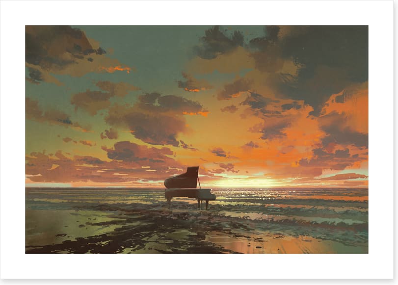 The piano