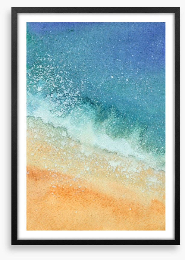 Sea foam splash