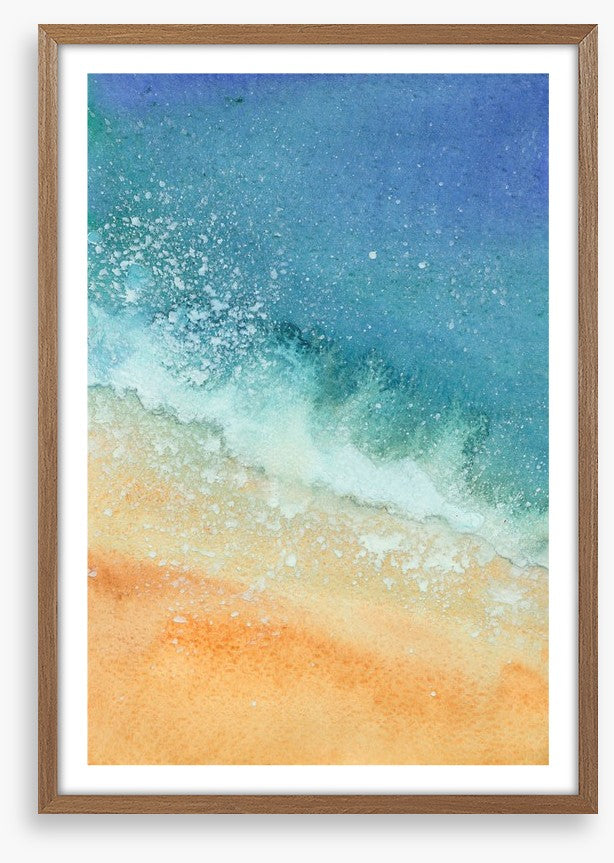 Sea foam splash