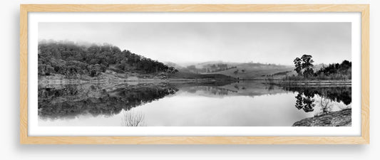 Morning quiet panorama