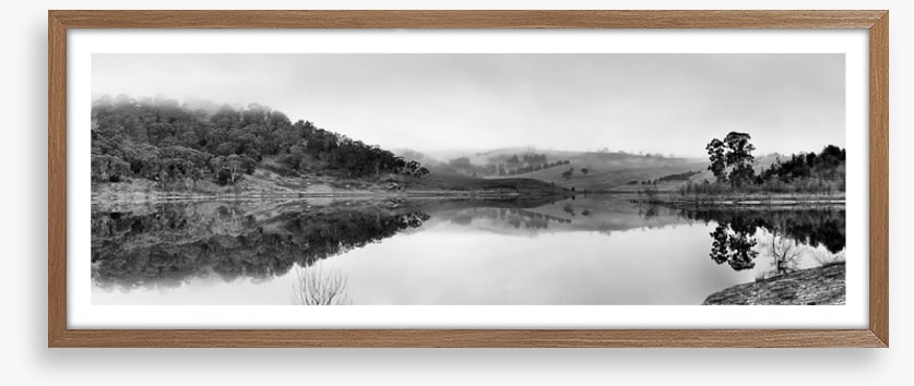 Morning quiet panorama